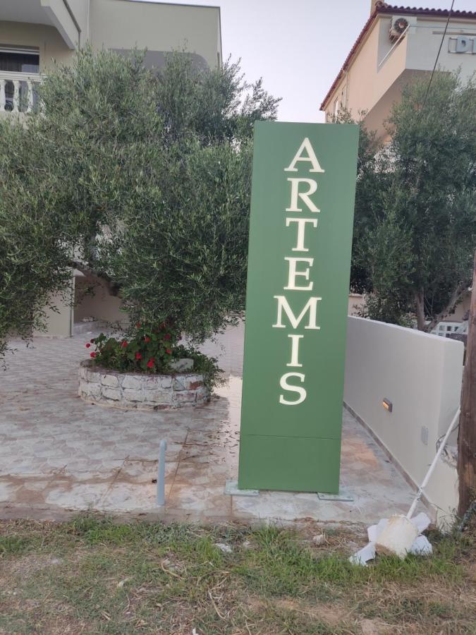 Pansion Artemis Leilighet Mavrovoúnion Eksteriør bilde